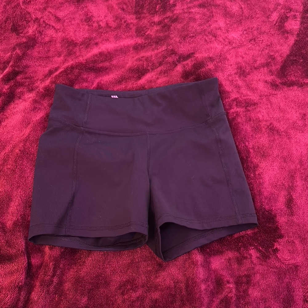 All in Motion Women's High Waist Black Shorts